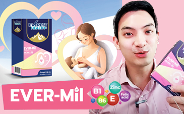 EVER-Mil ตัวช่วย สำหรับ คุณแม่ เพื่อให้ลูก ได้รับ "น้ำนมที่ดี"
